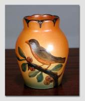 Vase med fugl nr. 437