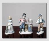 Var. Fairytale figurines, 3 items