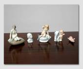 Diverse Sm� figur s�t ialt 5 stk.