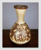 Vase med Mennesker nr. 6406