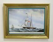 Danish Shipsportraits, Caroline of Copenhagen, Bing & Grondahl