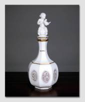 Pot and Lid with figurine
