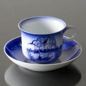 1984 Desiree Svend Jensen Christmas cup with saucer