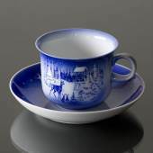 1986 Desiree Svend Jensen Christmas cup with saucer
