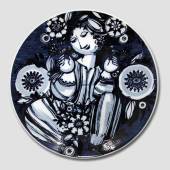 Wiinblad plate, Girl