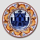 Plate with City Arms of Faaborg