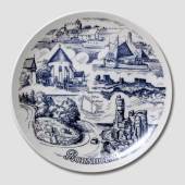 Platte med motiver fra Bornholm