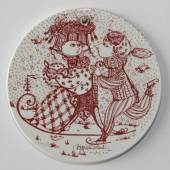 Wiinblad Butter Board, Januar