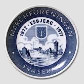 Memorial plate, The March Association Esbjerg