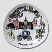 Turistplatte, Motiv fra Ulstrup Slot