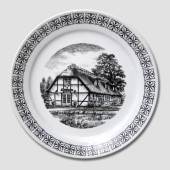 Plate with 