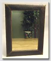 Mirror with Alligator finish
