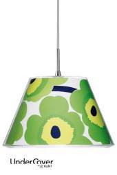 Le Klint UnderCover indersk�rm, Marimekko Unikko gr�n, medium