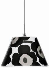 Le Klint UnderCover indersk�rm, Marimekko Unikko sort, medium