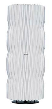 Le Klint 102 BB Table lamp with dimmer - black foot, lampshade made of white plastic
