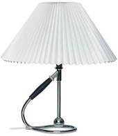 Le Klint 306 Kombineret bordlampe og væglampe i mat krom