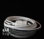 Le Klint White electic hanging with porcelain socket, MAX 150 WATT for pendants and lamps