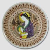 1975 Noritake Christmas plate