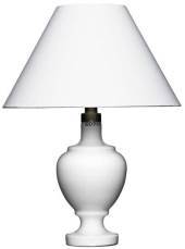 Lamp shade in white chintz for Holmegaard tablelamp no. 4363316
