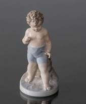 Faun - Boy bathing, Royal Copenhagen figurine