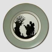 Royal Copenhagen Silhouette plate The Tinder Box