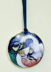 1994 Royal Copenhagen Christmas in Denmark ornament