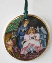 1995 Royal Copenhagen Christmas in Denmark Ornament