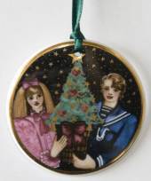 1996 Royal Copenhagen Christmas in Denmark Ornament