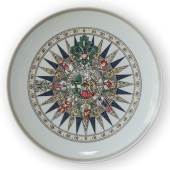 1974 Royal Copenhagen Compass plate, 