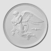 Royal Copenhagen Thorvaldsens' Bisquitplate with Angel