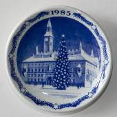1985 Juleplaquette, produceret af Royal Copenhagen