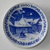 1990 Juleplaquette, produceret af Royal Copenhagen