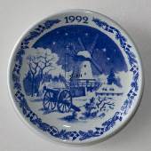 1992 Juleplaquette, produceret af Royal Copenhagen