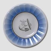 1965 The Navy's Christmas plate, produced by Royal Copenhagen
