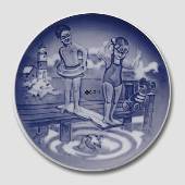 2002 Royal Copenhagen platte Sm� Vovehalse