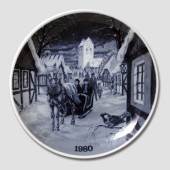 1980 Christmas plate