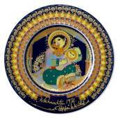 1971 Wiinblad Christmas plate