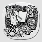 Annual plate