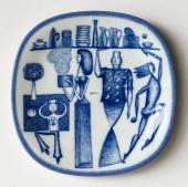 1900 Century Jubilee plate, produced by Rorstrand