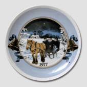 1977 Tettau Christmas plate
