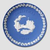 1969 Christmas plate