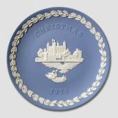 1973 Christmas plate