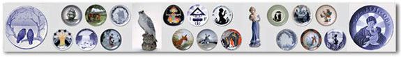samleartikler, collectibles, platter, plates, christmas plates, juleplatter, lamps, lamper, mors dag platter, Mothers Day plates, Easter plates, p�skeplatter, furniture, m�bler