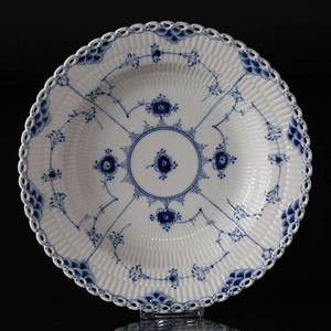 Blue Fluted, Full Lace, soup Plate 25 cm, Royal Copenhagen | No. 1-1078 | DPH Trading