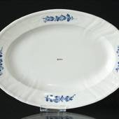 Juliane Marie Blue Flower oval dish 30cm, Royal Copenhagen
