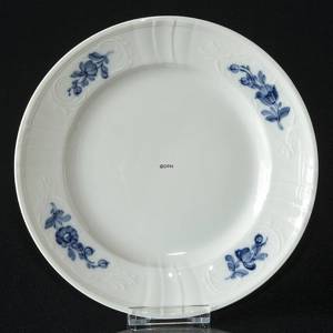 Juliane Marie Blue Flower flat lunch plate, Royal Copenhagen | No. 10-12422 | DPH Trading