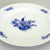Blue Flower, braided, round dish ø34cm