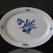 Blue Flower, braided, oval dish 45cm