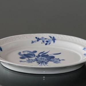 Blue Flower, Braided, Oval Serving Dish 20 cm (1889-1922), Royal Copenhagen | No. 10-8085 | DPH Trading