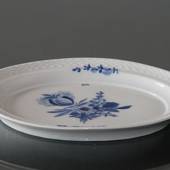 Blue Flower, Braided, Oval Serving Dish 22 cm, Royal Copenhagen